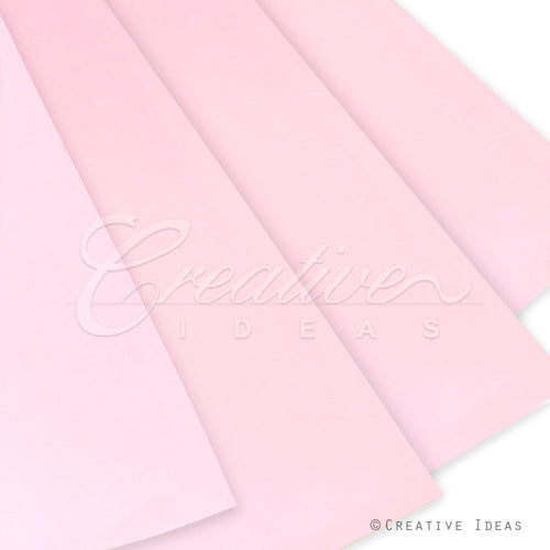 22.8" X 22.8" Solid Color Floral Wrap-20 Pcs (Light Pink)