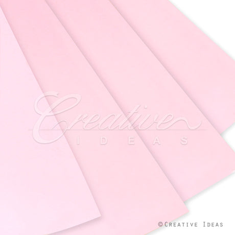 22.8" X 22.8" Solid Color Floral Wrap-20 Pcs (Light Pink)