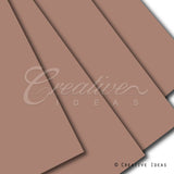 22.8" X 22.8" Solid Color Floral Wrap-20 Pcs (Mocha)