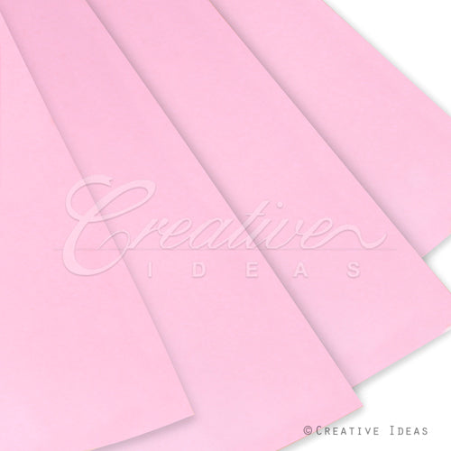 22.8" X 22.8" Solid Color Floral Wrap-20 Pcs (Pink)