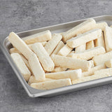 White Toque Steak-Cut Yuca Fries 2.2 lb. - 12/Case