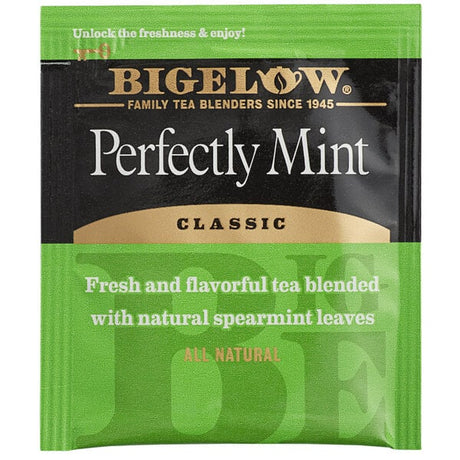 Bigelow Perfectly Mint Tea Bags - 28/Box