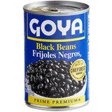 Goya 15.5 oz. Premium Black Beans - 24/Case