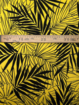 Wool Floral Print Yellow