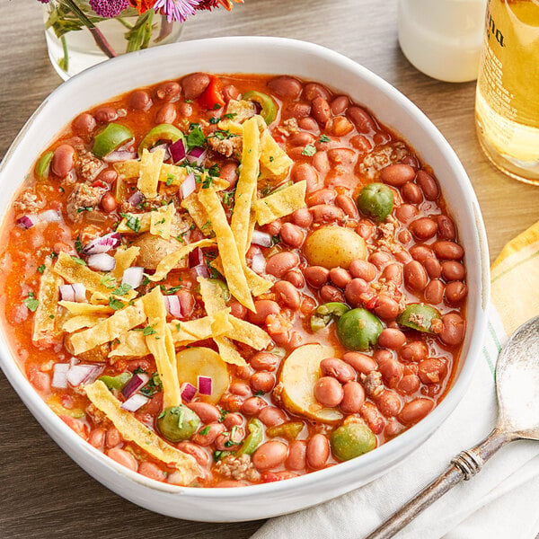Goya 47 oz. Pink Beans - 12/Case