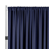 Spandex Backdrop Drape Panel 16 ft x 62 in Navy Blue