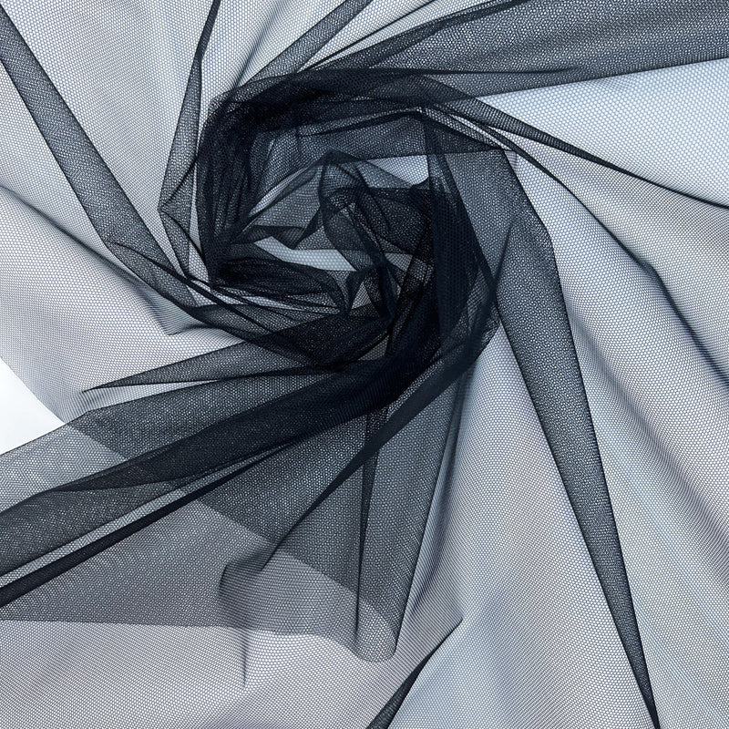 Polyamide Mesh Black Blue