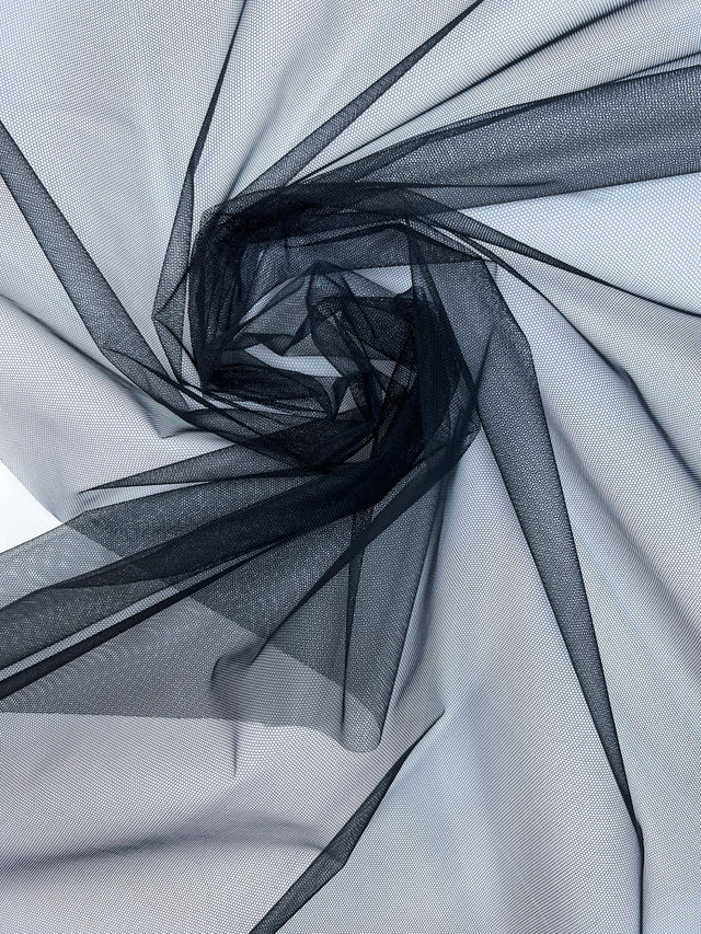 Polyamide Mesh Black Blue