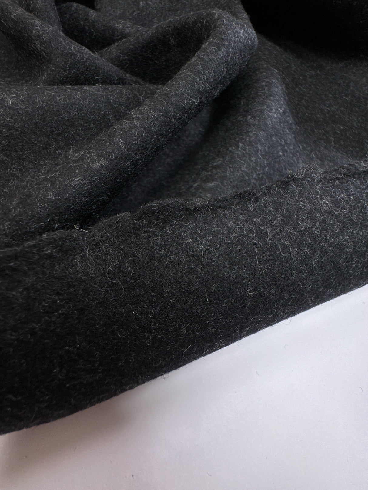 Wool Tweed Melange Gray