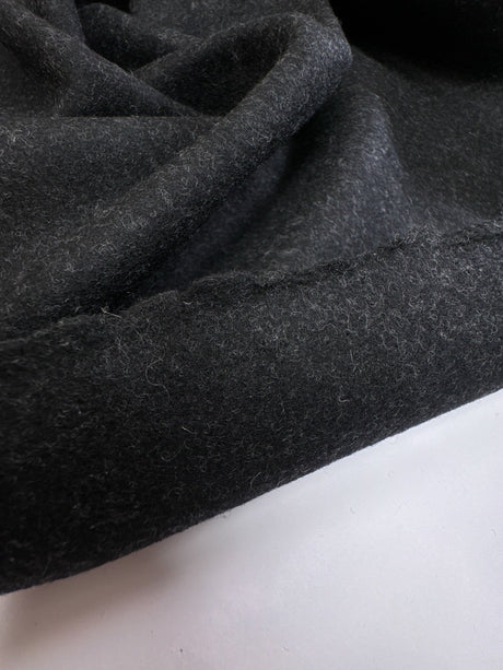 Wool Tweed Melange Gray