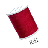 Red Polyester Sewing Thread 200 Yards High-Strength Thread for Clothing & Crafting