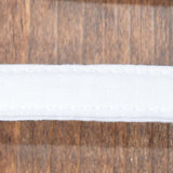 White Fabric Cotton Covered Polyester Boning