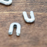 Metal Corset Spiral Boning End Caps 12 Pieces