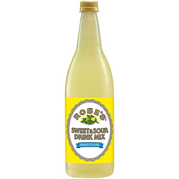 Rose's 1 Liter Sweet and Sour Mix - 12/Case