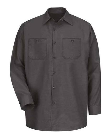 Red Kap Men's Industrial Long Sleeve Work Shirt