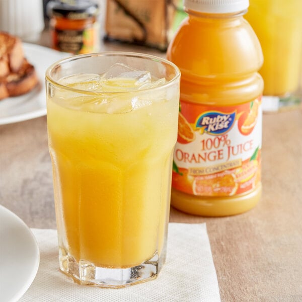Ruby Kist 10 fl. oz. Orange Juice - 24/Case