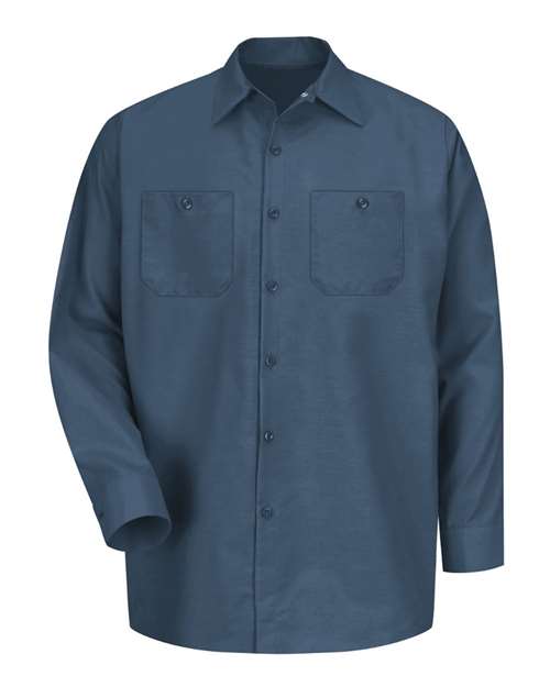 Red Kap Men's Industrial Long Sleeve Work Shirt