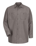 Red Kap Men's Industrial Long Sleeve Work Shirt