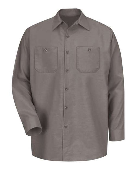 Red Kap Men's Industrial Long Sleeve Work Shirt