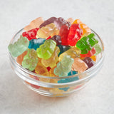 Albanese 12-Flavor Gummi Bear Topping 5 lb. - 4/Case