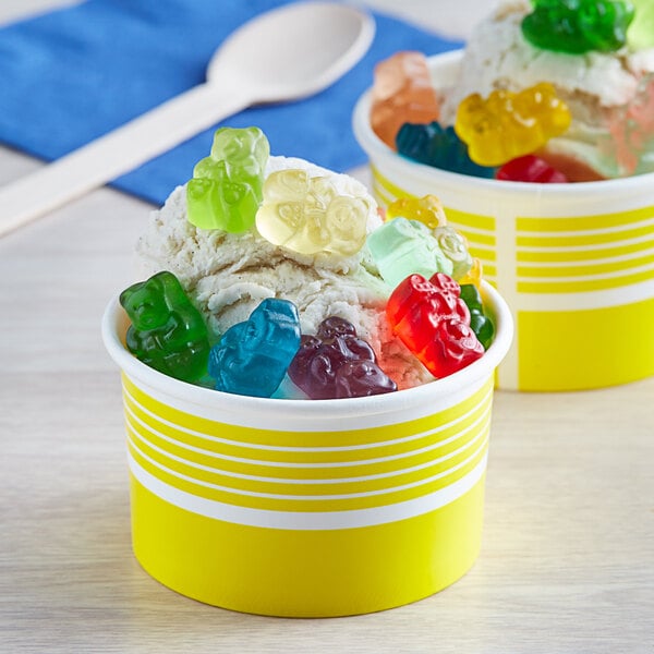 Albanese 12-Flavor Gummi Bear Topping 5 lb. - 4/Case