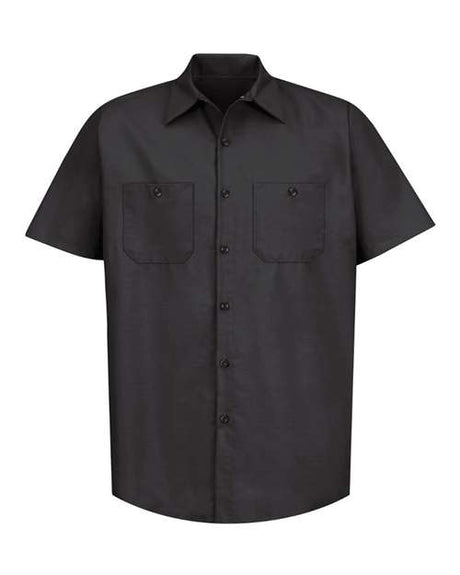 Red Kap Men's Industrial Short Sleeve Work Shirt