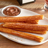 White Toque Prefried Plain Churros 10" - 100/Case
