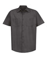 Red Kap Men's Industrial Short Sleeve Work Shirt