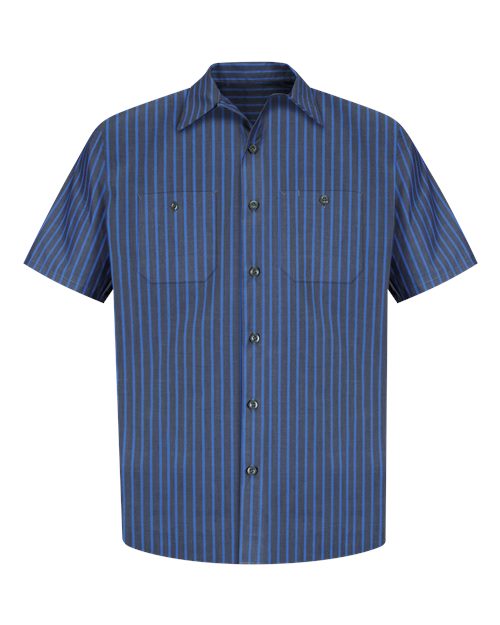 Red Kap Men's Industrial Short Sleeve Work Shirt