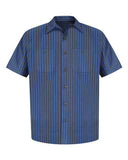 Red Kap Men's Industrial Short Sleeve Work Shirt