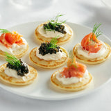 Le Monde des Crepes Plain Mini Blini 1 3/4" 120-Count - 2/Case