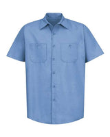 Red Kap Men's Industrial Short Sleeve Work Shirt