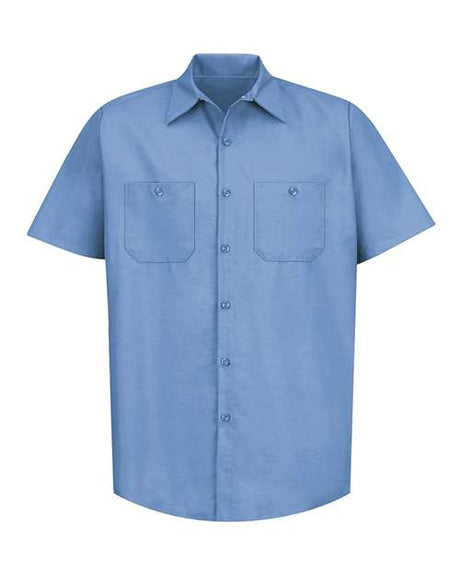 Red Kap Men's Industrial Short Sleeve Work Shirt
