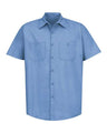 Red Kap Men's Industrial Short Sleeve Work Shirt