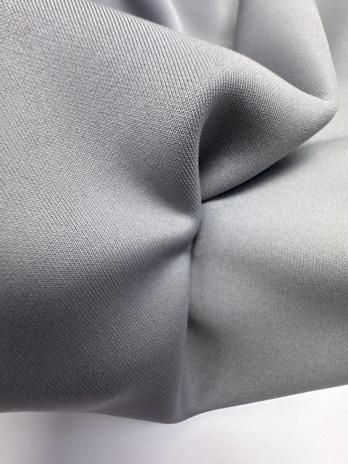 Gray Blue Blend Knitted Fabric
