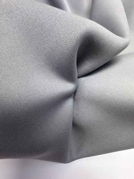 Gray Blue Blend Knitted Fabric