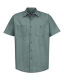 Red Kap Men's Industrial Short Sleeve Work Shirt