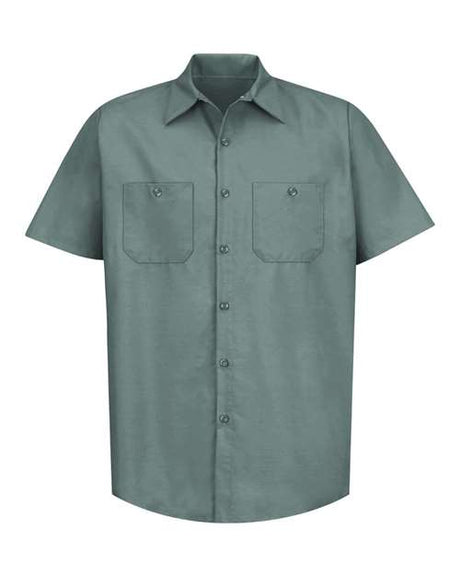 Red Kap Men's Industrial Short Sleeve Work Shirt