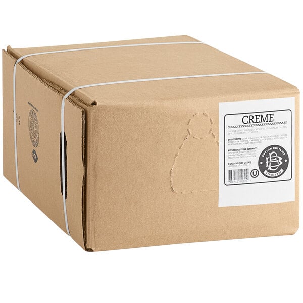 Boylan Bottling Co. Creme Soda Beverage / Soda Syrup 5 Gallon Bag in Box