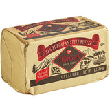 Wuthrich 1 lb. 83% Unsalted European Butter - 36/Case
