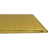 O'Creme Square Gold Cake Drum Board, 18" x 1/4" Thick, Pack of 10