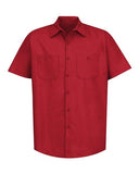 Industrial Short Sleeve Work Shirt