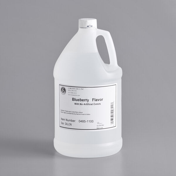 LorAnn Oils No Color Added Blueberry Super Strength Flavor 1 Gallon