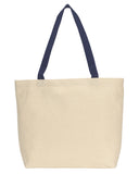 Colored Handle Tote