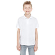 Youth Cool & Dry Mesh Piqué Polo, mesh pique fabric, for work, teams and everyday wear
