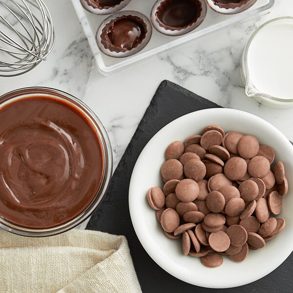 Cacao Barry Purete Lactee Superieure Milk Chocolate Pistoles 11 lb.