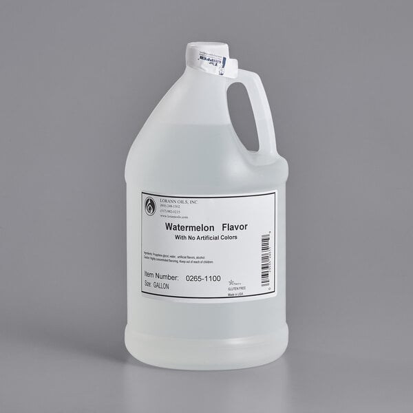 LorAnn Oils No Color Added Watermelon Super Strength Flavor 1 Gallon