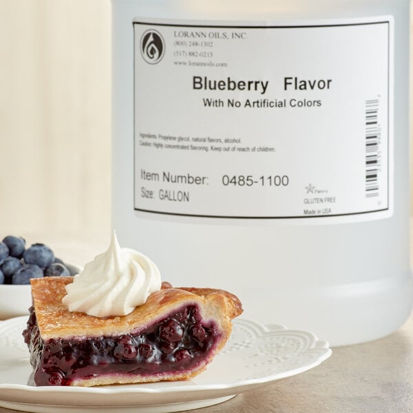 LorAnn Oils No Color Added Blueberry Super Strength Flavor 1 Gallon