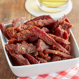 Uncle Mike's Spicy Hot Beef Jerky 2 lb. Bag - 4/Case