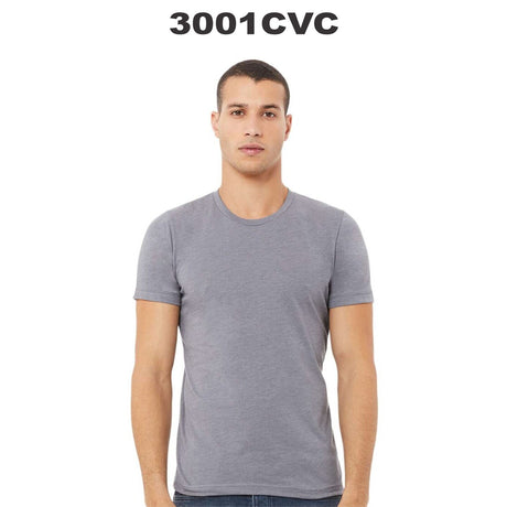 BELLA + CANVAS® Crewneck Short Sleeve CVC Jersey Tees